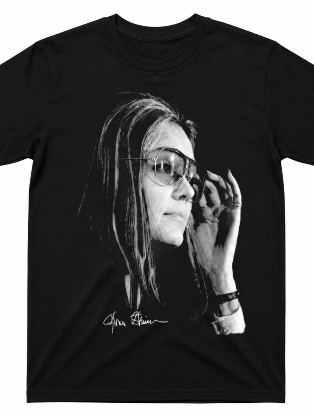 Gloria Steinem Shirt Feminist Icon Women’s Rights Graphic Tee